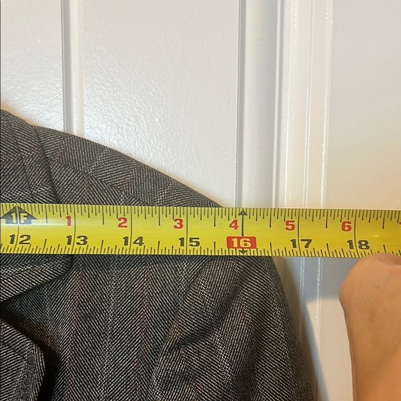 United Colors Of Benetton Gray Pinstripe Blazer pant suit - Picture 4 of 8